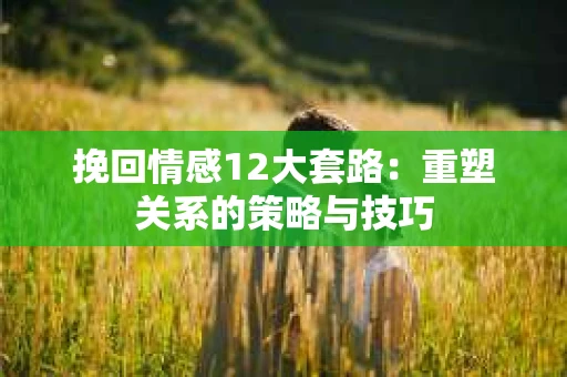 挽回情感12大套路：重塑关系的策略与技巧