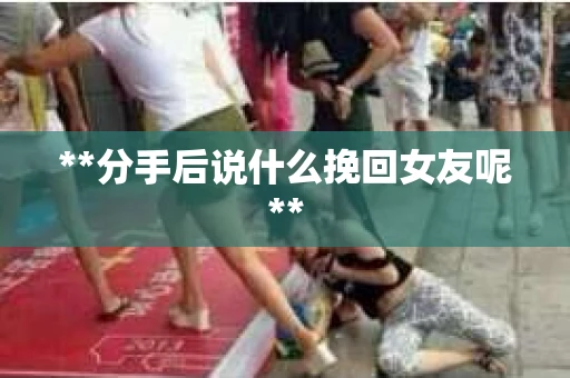 **分手后说什么挽回女友呢**