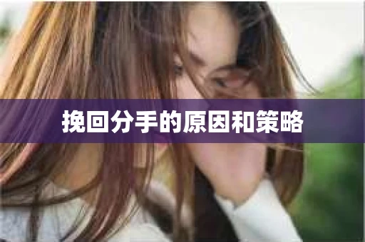 挽回分手的原因和策略