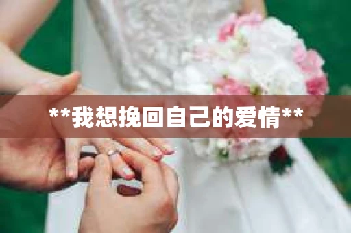 **我想挽回自己的爱情**