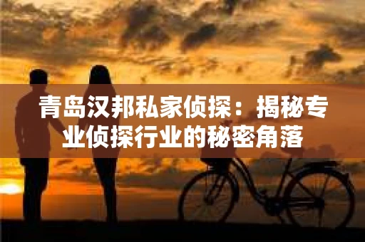 青岛汉邦私家侦探：揭秘专业侦探行业的秘密角落