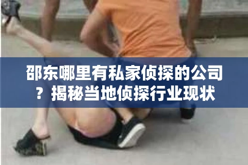 邵东哪里有私家侦探的公司？揭秘当地侦探行业现状