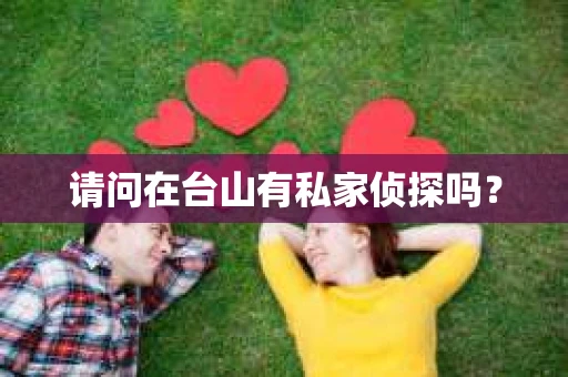 请问在台山有私家侦探吗？