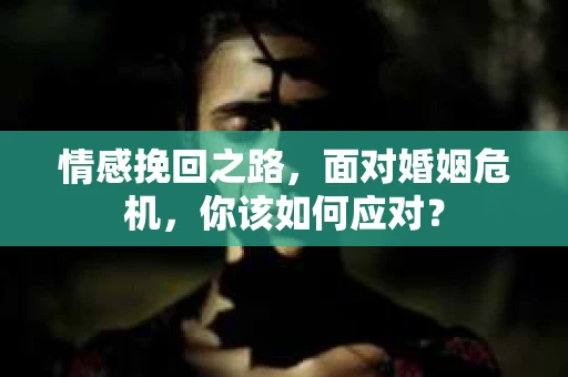 情感挽回之路，面对婚姻危机，你该如何应对？
