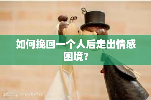 如何挽回一个人后走出情感困境？