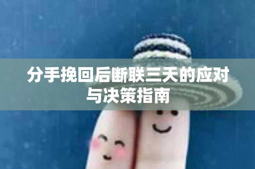 分手挽回后断联三天的应对与决策指南
